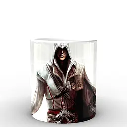 Кухоль GeekLand Assassins Creed в плащі AC.02.31 330 мл білий - мініатюра 3