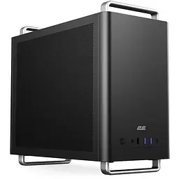 Корпус 2E Credo V300B Mesh, чорний, без БЖ, Mini Tower, для Micro ATX / Mini ITX, 1xType-C / 2xUSB 3.0 / 1xUSB 2.0, макс. CPU -