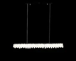 Люстра кришталева LED Splendid Ray L33038/850x50/1, 54W, хром/білий, сучасний стиль для дому - мініатюра 4