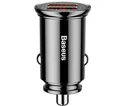 Автомобільний зарядний пристрій Baseus Circular 2xUSB PPS 5A (CCALL-YD01) Black [47323] - мініатюра 4
