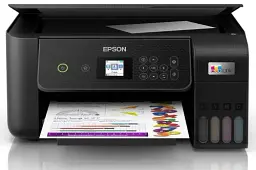 БФП струменевий кольоровий A4 Epson L3260, Black, WiFi, 5760х1440 dpi, до 33/15 стор/хв, РК-екран 3.7 см, USB, вбудоване СБПЧ, чорнило Epson 103 (C11CJ66409)