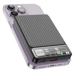 Портативна батарея Power Bank Hoco Q18 Tourer 22.5W 10000 mAh Black - мініатюра 3