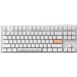 Клавіатура Ducky One 3 TKL Cherry MX Blue RGB White (DKON2187ST-CUAPXPWWWSC1) UA [128815] - мініатюра 2