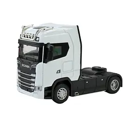 Трейлер металопластиковий тагяч фура головка сканія Scania автопром AP7539AB бат, світло, звук, у короб.15*7*10см - мініатюра 5