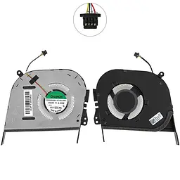 Вентилятор для ноутбука ASUS VivoBook PRO KM3500QA M3500QA M7600QA S3500QA (GPU FAN) (13NB0UV0T05011) (Кулер)