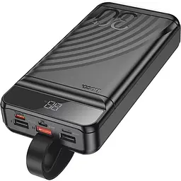 Зовнішній акумулятор Hoco Element J123B 30000mAh 22.5W Black [118246] - мініатюра 3
