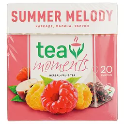 Чай фруктово-ягідний Tea Moments Summer Melody 34 г (20 шт. х 1.7 г) (920161)