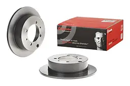 Диск гальмівний задній невентильований Mitsubishi Galant VII-VIII 91-13р Brembo (08.8316.11)