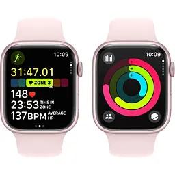 Розумний годинник Apple Watch Series 9 GPS 45mm Pink Aluminum Case (MR9H3) - мініатюра 4