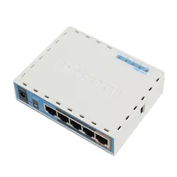 Маршрутизатор Mikrotik RB951Ui-2ND hAP with 650MHz CPU, 64MB RAM, 5xLAN, built-in 2.4Ghz 802.11b/g/n - мініатюра 2