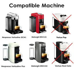 Капсула з нержавіючої сталі для кавоварки Nespresso VertuoLine GCA01, Vertuoline Plus, Delonghi, Icafilas - мініатюра 5