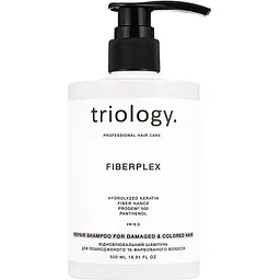 Шампунь для пошкодженого та фарбованого волосся Triology. Fiberplex відновлювальний 500 мл
