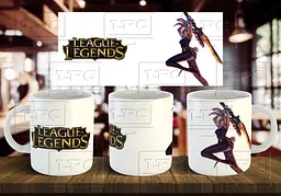 Чашка "League of Legends" 330 мл Сіра