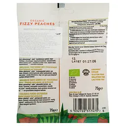 Жувальні цукерки Biona Organic Fizzy Peaches 75 г - мініатюра 2