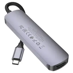 USB HUB HOCO HB28 Type-C 6931474769336 - мініатюра 3