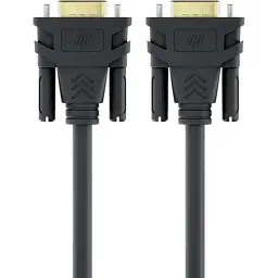Кабель мультимедійний VGA M to VGA M 1.0m 1080p60Hz black HP (HP_DHC-VG100-1M)