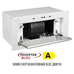 Витяжка повновбудована PERFELLI DESIGN VISION 6 BIANCO SILENZIO - мініатюра 11