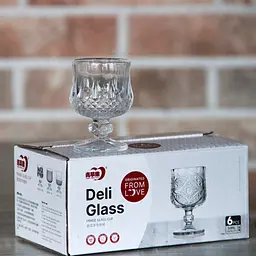 Набір чарок скляних Deli Glass Tom 50 мл 6 шт. (87KB161-1C/6) - мініатюра 3