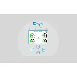 Гібридний сонячний інвертор Deye SUN-12K-SG02LP1-EU-AM3 [110800] - мініатюра 5
