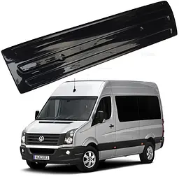 Зимова накладка на бампер Volkswagen Crafter 2006-2013 Глянець FLY