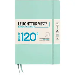 Блокнот LEUCHTTURM1917 120G Edition Середній Mint Green Крапка (370344)