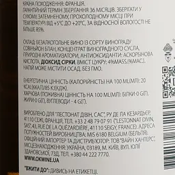 Вино безалкогольне Divin Sauvignon Blanc біле напівсухе 0.75 л - мініатюра 4