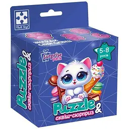 Пазли VLADI TOYS із сюрпризом "Біле кошенятко" VT8030-03