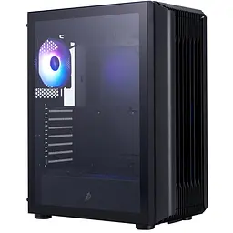 Корпус 1stPlayer H6-BK-4F7 Black без БЖ (H6-BK-4F7) - мініатюра 1