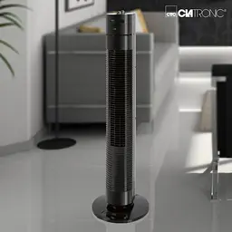 Вентилятор колонний Clatronic TVL 3770 78cm, потужність 35вт, чорний - мініатюра 8