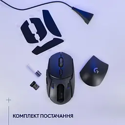 Бездротова миша Logitech G309 Lightspeed Wireless Black (910-007199) - мініатюра 6