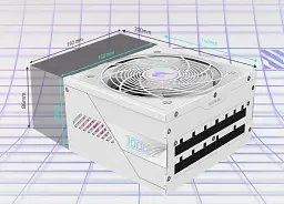 Блок живлення GIGABYTE 1000W (GP-AE1000PM PG5 ICE) - мініатюра 7