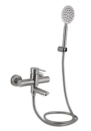 Змішувач для ванни Brinex Pure 006 Nickel BRIPUR006NKL