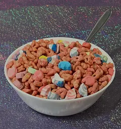 Сухий сніданок Lucky Charms The Super Mario Strawberry 527г - мініатюра 5
