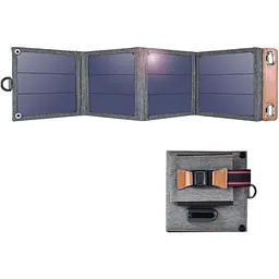 Портативна сонячна панель Altek 14W ALT-14 [2115548] [127046] - мініатюра 3