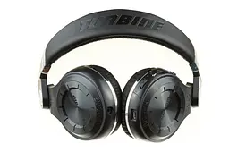 Навушники Bluedio T2 Plus з вбудованим радіо Bluetooth бездротові чорні - мініатюра 6