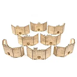 Комплект ширм Tower Rex для Гри Престолів 8 шт. Royal Set of Shields 8 for The Game of Thrones (2071-2)