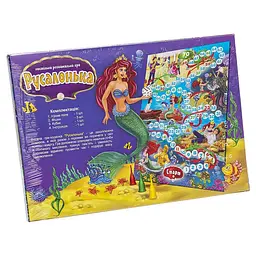 Настільна гра-бродилка Danko Toys Русалочка українська мова (DTG32-0) - мініатюра 2