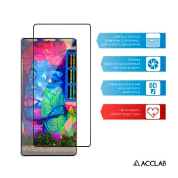 Захисне скло ACCLAB Full Glue для Samsung Galaxy S25 Ultra SM-S938 Black (1283126609794) - мініатюра 5