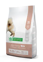 Сухий корм для цуценят малих порід Nature's Protection Mini Junior Small Breeds, 2 кг