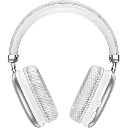 Бездротові навушники Hoco W35 Max, ANC, BT5.3, AUX, TF, 800mAh, 90h, silver