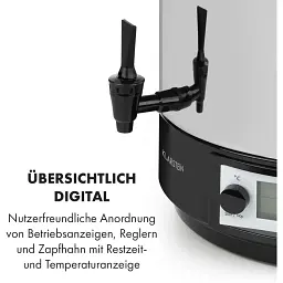 Стерилізатор Klarstein KonfiStar 50 Digital (10034240) - мініатюра 3