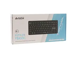 Клавіатура A4Tech Fstyler FBX53C Black - мініатюра 8