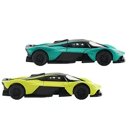 Автомодель TechnoDrive Aston Martin Valkyrie 2024 зелений, жовтий (250951) - мініатюра 2