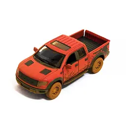 Машинка инерционная Kinsmart Ford F-150 SVT Raptor Красный (IM-176-M-662)