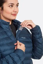 Куртка жіноча утеплена Rab Cirrus Jacket Womens 10 Чорний - мініатюра 3