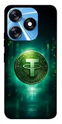 TPU чохол Demsky Usdt для TECNO Spark 10 Pro