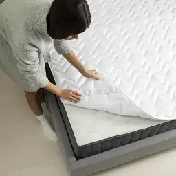 Наматрацник Ideia Nordic Comfort 200х90 см білий (8000034663) - мініатюра 3