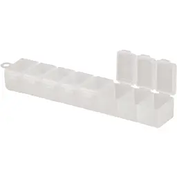 Коробка Meiho 8 Hachiren Case 176x36x26mm Clear