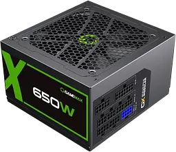 Блок живлення GameMax GX-650 Modular 650W 80+ Gold Black (GX-650 Modular) - мініатюра 2