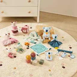Подарунковий набір в коробці (текстильний комфортер та брязкальце) Miniland Baby Deer Gift (97370) - мініатюра 7